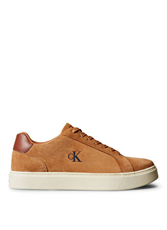 Calvin Klein Deri Açık Kahve Erkek Günlük Ayakkabı CLASSIC CUPSOLE LACEUP SU