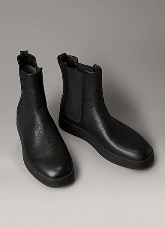 Calvin Klein Siyah Erkek Bot HYBRID CUP CHELSEA LTH