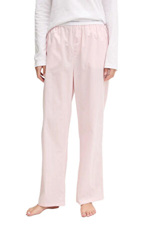 Calvin Klein Kadın Pembe Uzun Kollu Pijama Takımı LV00QS7575 