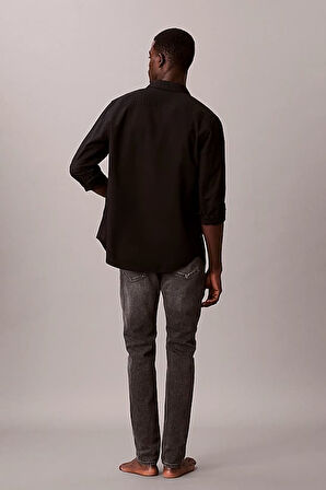 Erkek Slim Taper Hearst Dar Paça Jean Pantolon - Gri | 33/30