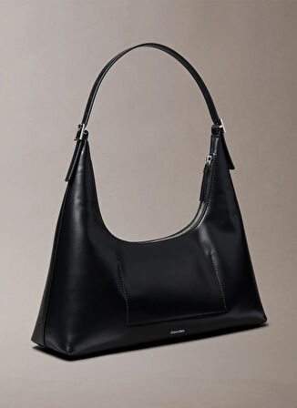 Calvin Klein Deri Siyah Kadın Omuz Çantası LV04F3262G