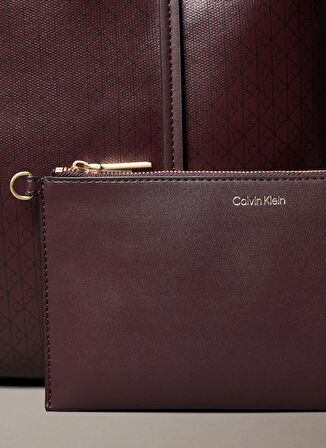 Calvin Klein Koyu Kahve Kadın Tote Çanta LV04F3267G