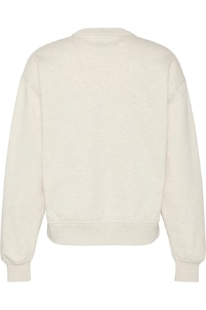 LS MONOLOGO FRENCH TERRY RLXD CN Gri Kadın Sweatshirt