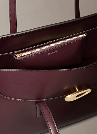 Calvin Klein Koyu Kahve Kadın Tote Çanta LV04F3145G