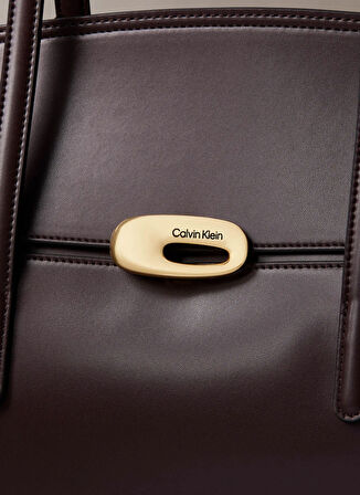Calvin Klein Koyu Kahve Kadın Tote Çanta LV04F3145G