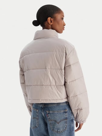 Calvin Klein Shıne Crop Puffer Jacket Kadın Mont LV047D504GUB1