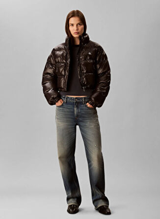 Calvin Klein Jeans Standart Siyah Kadın Ceket LV047D504GUB1