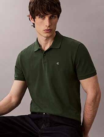 Calvin Klein Jeans Kısa Kollu Günlük Pike Klasik Erkek T-shirt LV040EM269-LLG