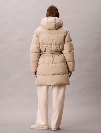 CALVIN KLEIN Kadın Marka Logolu Full Fermuarlı Şık Görünüşlü Günlük Kullanıma Uygun Kahverengi1 Mont LV047D508G NSU