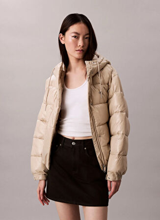 Calvin Klein Jeans Kahve Kadın Mont LV047D505GNSU