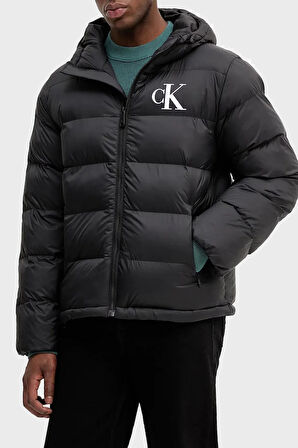 Calvin Klein Erkek Puffer Mont LV04RD528GUB1