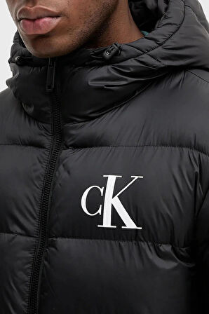 Calvin Klein Erkek Puffer Mont LV04RD528GUB1