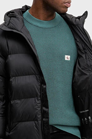 Calvin Klein Erkek Puffer Mont LV04RD528GUB1