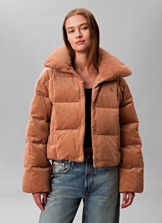 Calvin Klein Jeans Standart Kahve Kadın Ceket LV044D527G041
