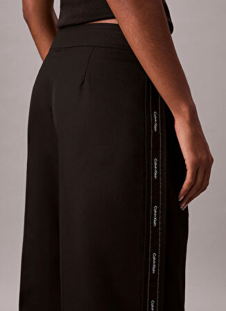 Calvin Klein Jeans Yüksek Bel Straight Siyah Kadın Pantolon LV044D612GUB1