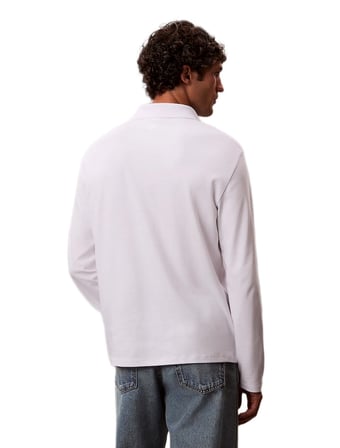 Calvin Klein LV040EM909 Ls Supima Cotton Solid Erkek Polo Tişört