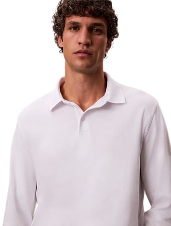 Calvin Klein LV040EM909 Ls Supima Cotton Solid Erkek Polo Tişört