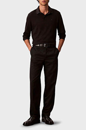 Calvin Klein Erkek Polo Yaka Sweat LV040EM909 GRO