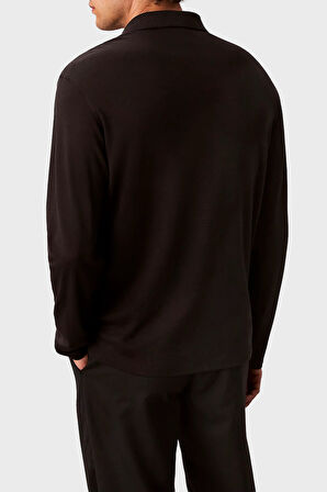 Calvin Klein Erkek Polo Yaka Sweat LV040EM909 GRO