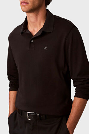 Calvin Klein Erkek Polo Yaka Sweat LV040EM909 GRO