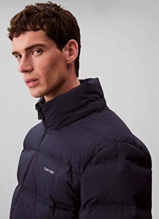 Calvin Klein Mavi Erkek Mont LV04LD517GCEF_LS QUILTED BONDED CHA