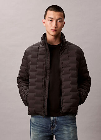 Calvin Klein Siyah Erkek Mont LV04LD520GUB1_LS LTWT PRE-QUILTED P