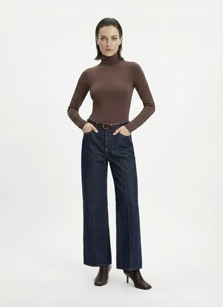 Calvin Klein Kahverengi Kadın Body LVGWF5K139YUK