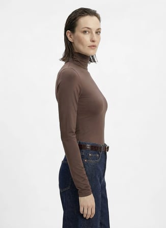 Calvin Klein Kahverengi Kadın Body LVGWF5K139YUK