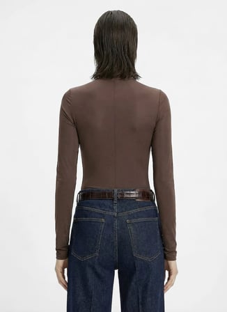 Calvin Klein Kahverengi Kadın Body LVGWF5K139YUK