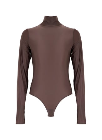 Calvin Klein Kahverengi Kadın Body LVGWF5K139YUK