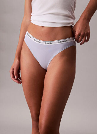 Calvin Klein Mavi - Buz Kadın Bikini Külot 000QD5044E CK WOMEN