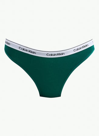 Calvin Klein Turkuaz Kadın Bikini Külot 000QD5044E CK WOMEN