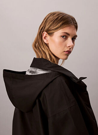 Calvin Klein Standart Siyah Kadın Ceket LVGWF5O513UB1