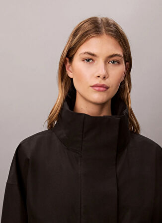 Calvin Klein Standart Siyah Kadın Ceket LVGWF5O513UB1