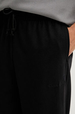 Calvin Klein Erkek Siyah Jogger Eşofman Altı LV00NM2931