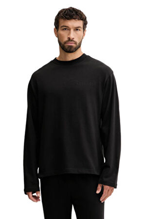 Calvin Klein Erkek Siyah Uzun Kollu Pijama Takımı LV00NM2950