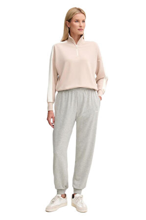 Calvin Klein Kadın Gri Jogger Eşofman Altı LV00QS7515