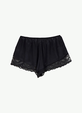 Calvin Klein Yüksek Bel Standart Siyah Kadın Şort CAMI SHORT SET