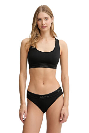 Calvin Klein Kadın Siyah Desteksiz Bralette Sütyen LV00QF8547