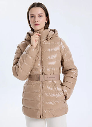 Kahverengi Kadın Standart Mont LV044D542GPAI