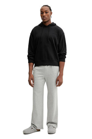 Calvin Klein Erkek Siyah Hoodie Uzun Kollu Kapüşonlu Sweatshirt LV00NM2930