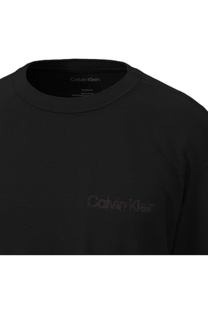 Crew Neck Siyah Erkek T-Shirt