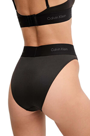 Calvin Klein Kadın Siyah Yüksek Bel Külot LV00QF8611