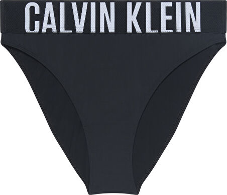 CALVIN KLEIN Kadın Marka Logolu Elastik Bel Bantlı Günlük Kullanıma Uygun Siyah Külot LV00QF8482 UB1