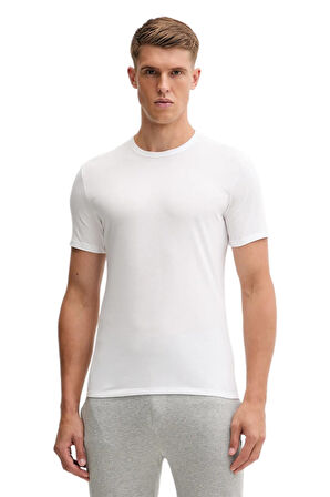 Calvin Klein Erkek Yuvarlak Yaka Kısa Kollu T-Shirt 3’lü Paket LV00NB4185