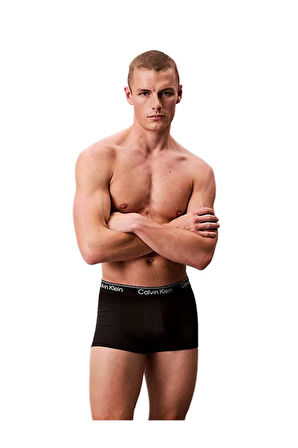 Calvin Klein Erkek Siyah Low Rise Trunk Boxer 3’lü Paket LV00NB4409
