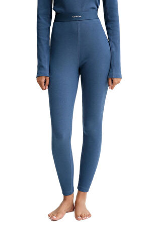 Calvin Klein Kadın Mavi Tayt 000QS7220E 