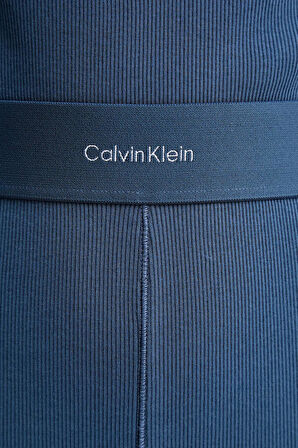 Calvin Klein Kadın Mavi Tayt 000QS7220E 