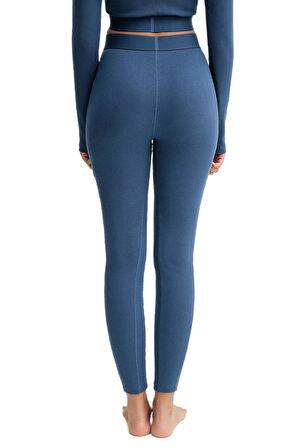 Calvin Klein Kadın Mavi Tayt 000QS7220E 