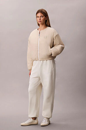 Calvin Klein Jeans Logolu Kapitone Astarlı Kadın Ceket LV044D511G-67U